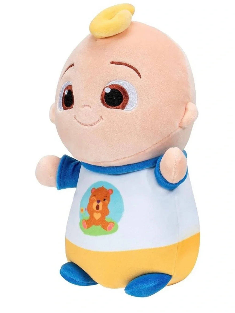 Squishmallows CoComelon Baby Plush in Peach, Yellow & Blue 6”